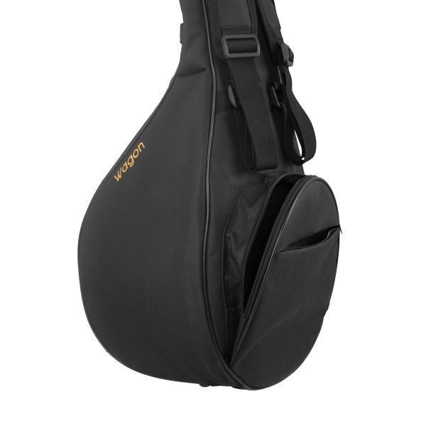 Wagon 01 Serisi  Kısa Sap Bağlama Saz Çantası - Siyah - Image 1