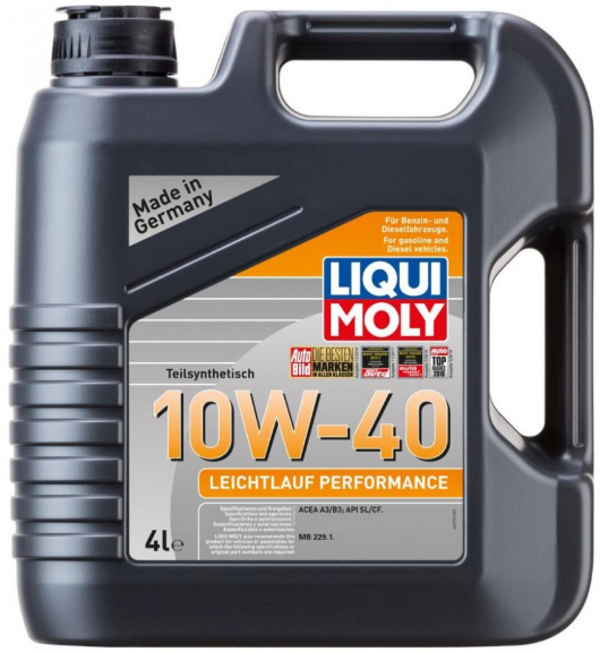 Leichtlauf Performance 10W-40 Motor Yağı (4 Litre) Yeni Üretim Tarihli - Image 1