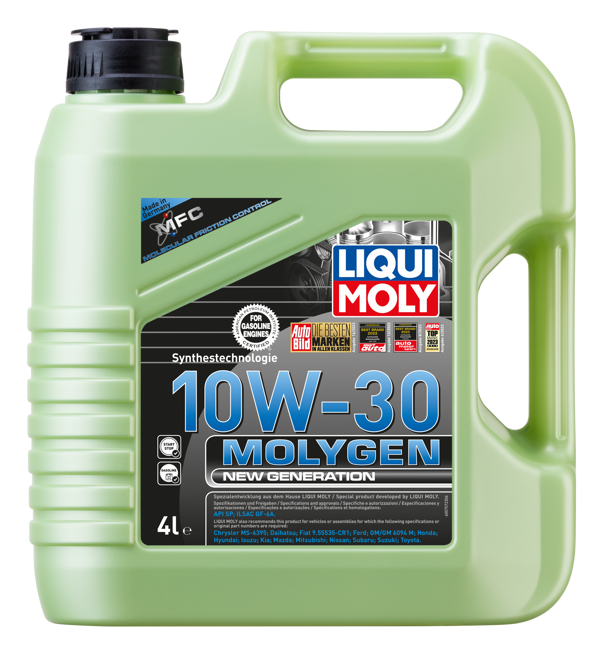 Molygen New Generation 10W-30 (4 Litre) Yeni Üretim Tarihli - Image 1
