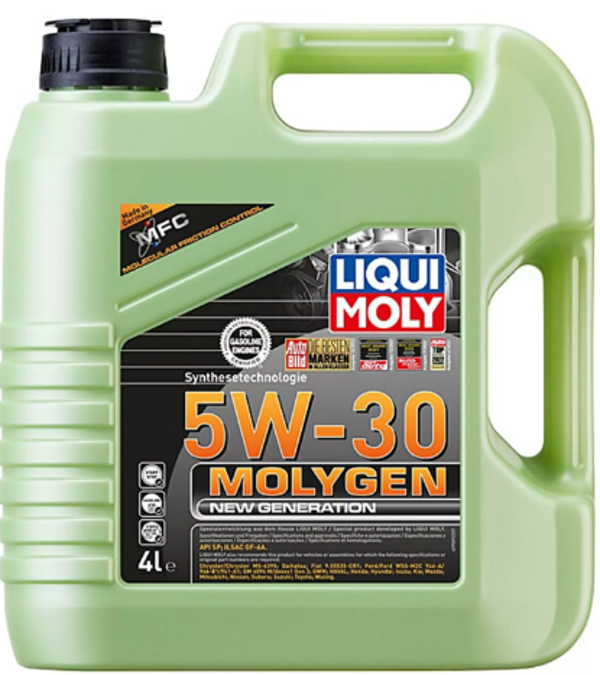 Molygen New Generation 5W-30 (4 Litre) Yeni Üretim Tarihli - Image 1
