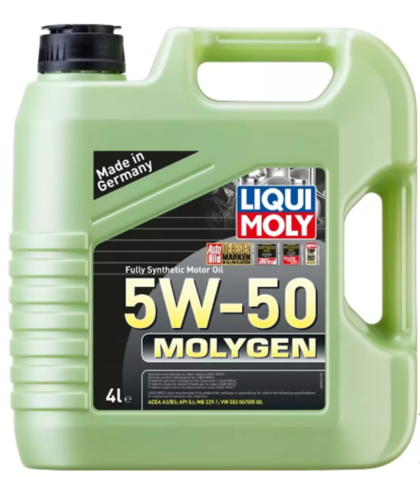 Molygen New Generation 5W-50 (4 Litre) Yeni Üretim Tarihli - Image 1