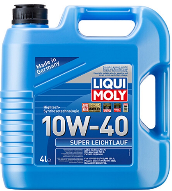 Super Leichtlauf 10W-40 Motor Yağı (4 Litre) Yeni Üretim Tarihli - Image 1