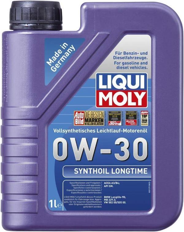 Synthoil Longtime 0W-30 (1 Litre) Yeni Üretim Tarihli - Image 1