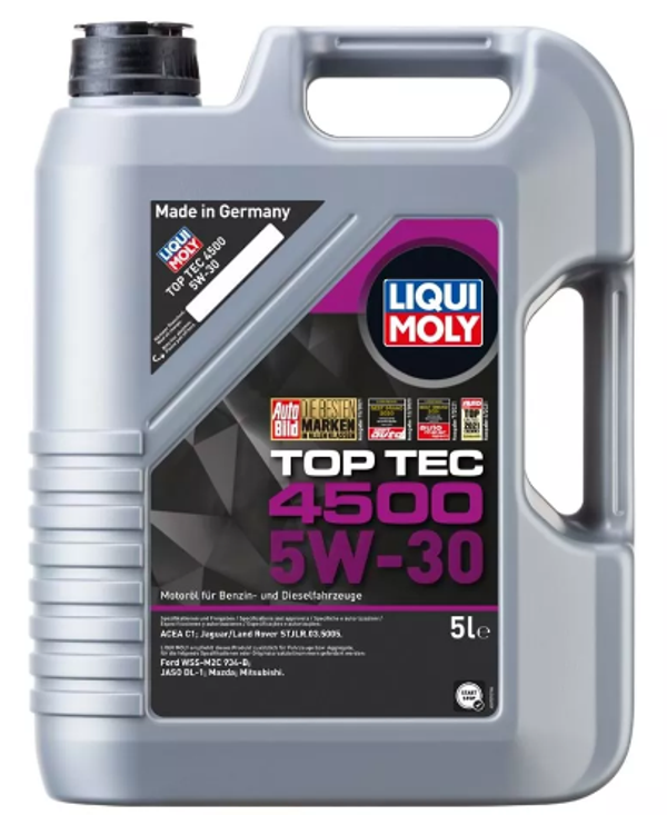 Top Tec 4500 5W-30 Motor Yağı (5 Litre) Yeni Üretim Tarihli - Image 1