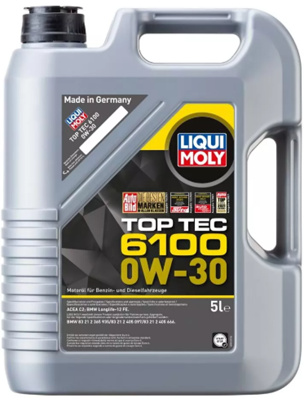 Top Tec 6100 0W-30 Motor Yağı 5 Litre Yeni Üretim Tarihli - Image 1