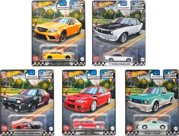 Hot Wheels Premium Boulevard Series GJT68 76-80 - Image 1