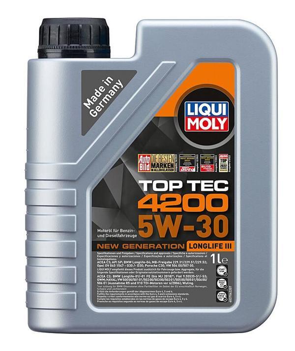 TopTec 4200 5W-30 (1 Litre) Yeni Üretim Tarihli - Image 1