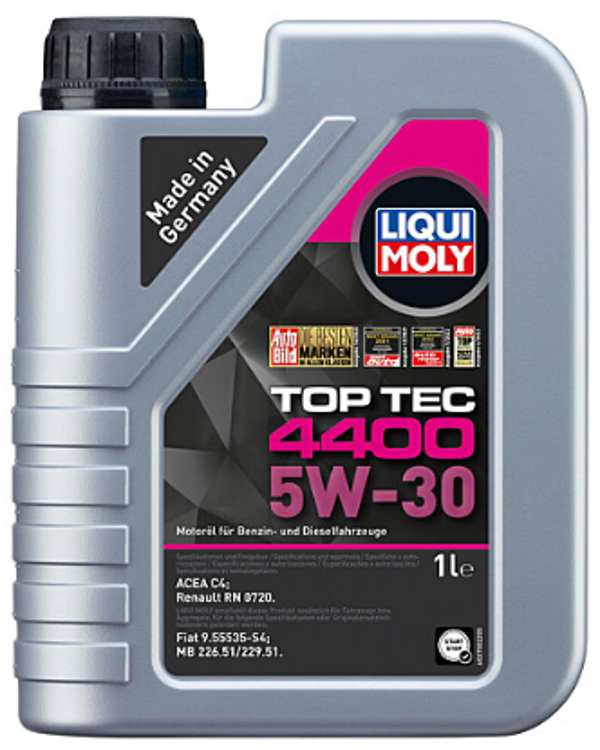 TopTec 4400 5W-30 Motor Yağı (1 Litre) Yeni Üretim Tarihli - Image 1