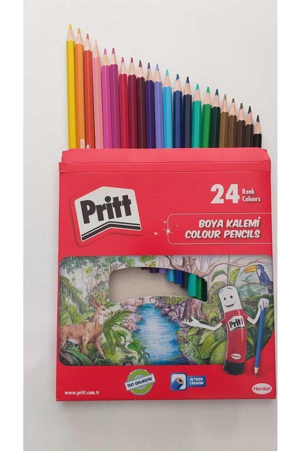 Pritt 24 Renk Kuru Boya - Image 1