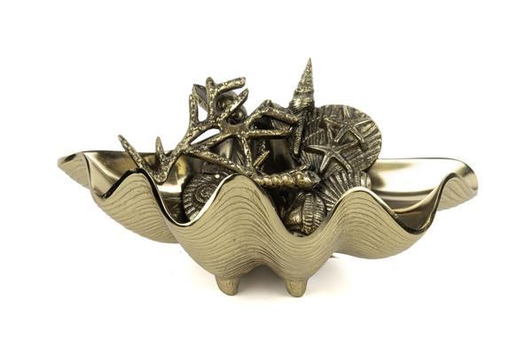 Mikasa MoorGold Marine Dekorlu Şişe Tutucu 37x26x15cm - Image 1