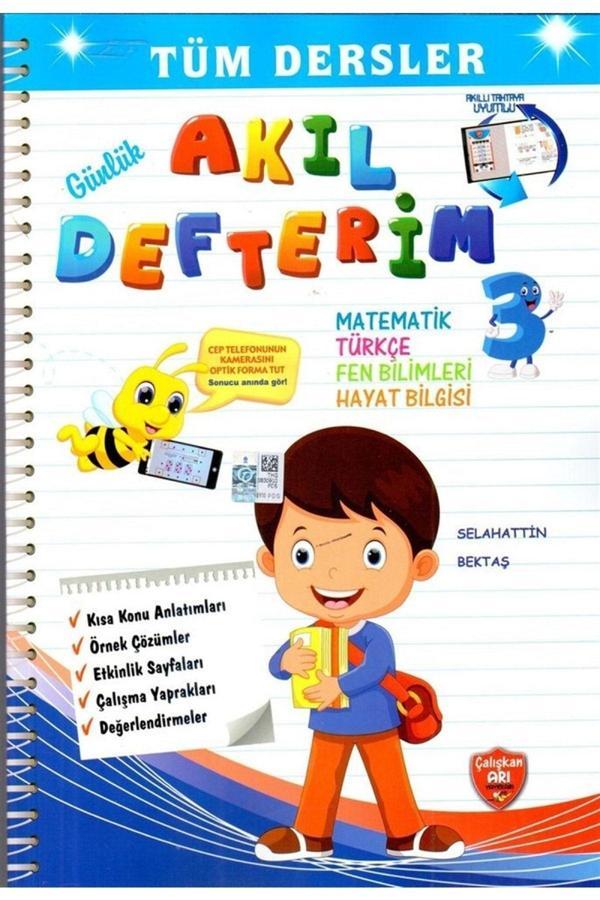 Çalışkan Arı Yayınları 3.Sınıf Tüm Dersler Akıl Defterim Eski - Çalışkan Arı Yayınları - Image 1