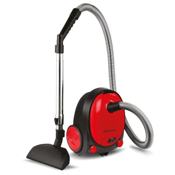 Conti CVC-308 Bello Toz Torbalı Süpürge Kırmızı - Image 1