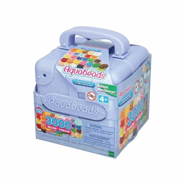 31913 AquaBeads Mega Boncuk Çantası 3000 parça +4 yaş - Image 1