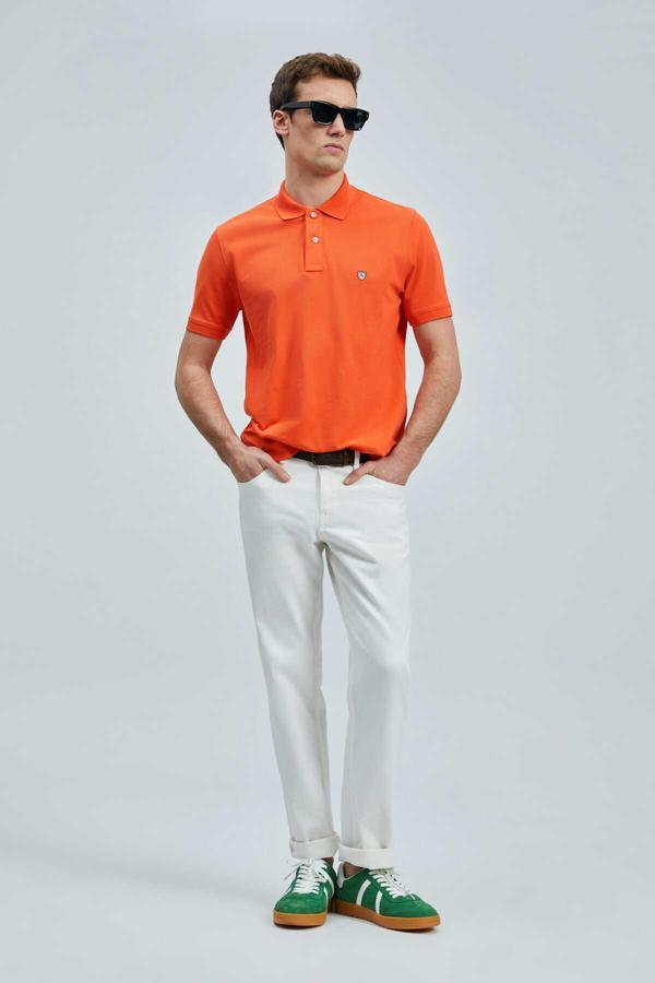 Laon Smart Erkek Polo Tişört Turuncu - Image 1