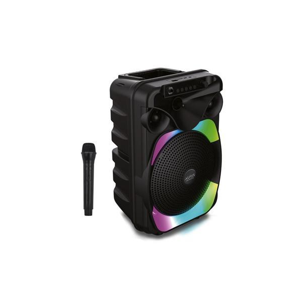 Auris KLN170 10W 8 inç Kablosuz Mikrofonlu RGB Bluetooth Hoparlör - Image 1