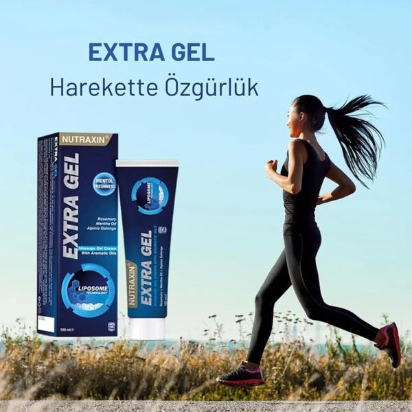 Nutraxin Extra Gel Aromatik Yağlar İçeren Masaj Jeli 100 Ml - Image 1