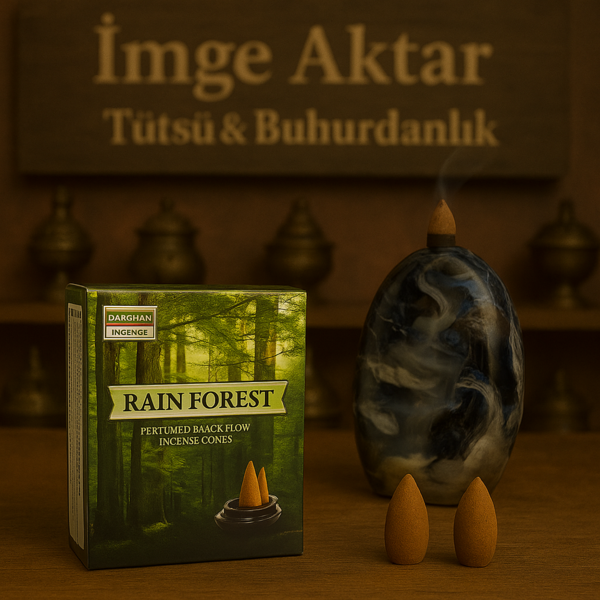Darshan İncense Rain Forset Geri Akış Tütsü 10 Adet - Image 1