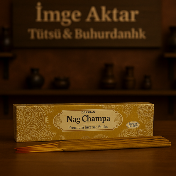 Darshan İncense Nag Champa Naturel Palo Santo Çubuk Tütsü 15g - Image 1
