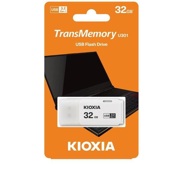 32Gb U301 Beyaz Usb 3.2 Gen 1 Bellek Usb Flash Disk - Image 1