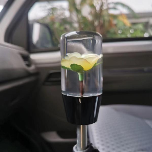 Vites topuzu sarı çiçek görünümlü 10 cm / ICVI215 - Image 1