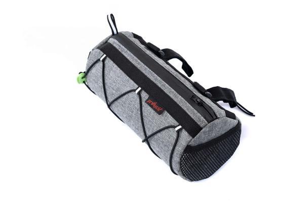 Procycle Pc-795 Bisiklet Gidon Çantası Yatay Silindir - Gri - Image 1