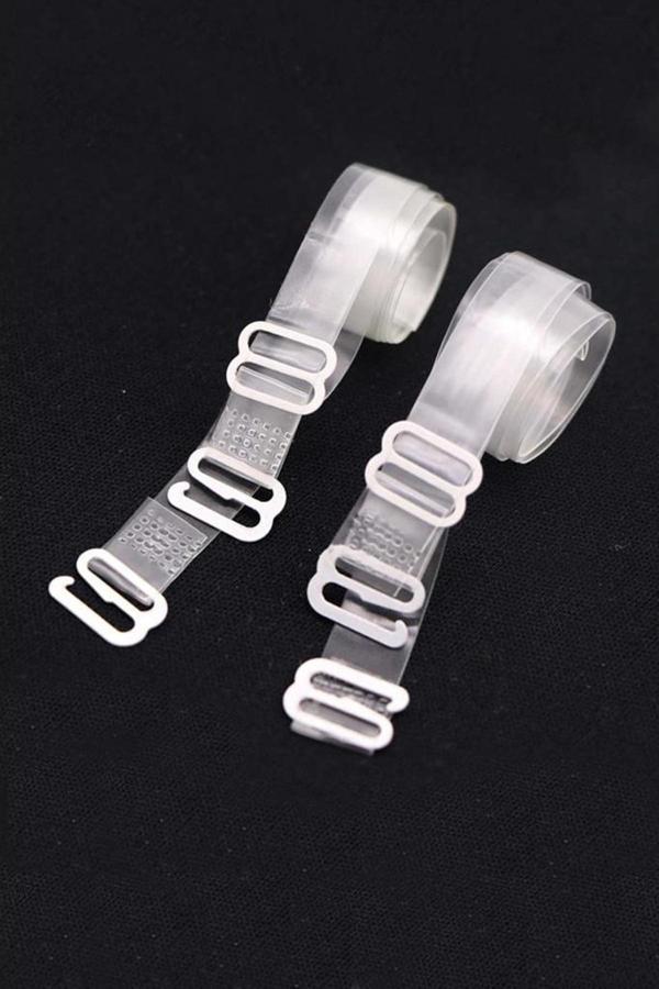 Metalli Şeffaf Sütyen Askısı   - Image 1