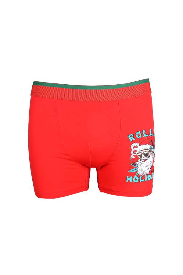 Yılbaşı Temalı Erkek Boxer - Sıcacık Bir Yeni Yıl Şıklığı! - Image 1
