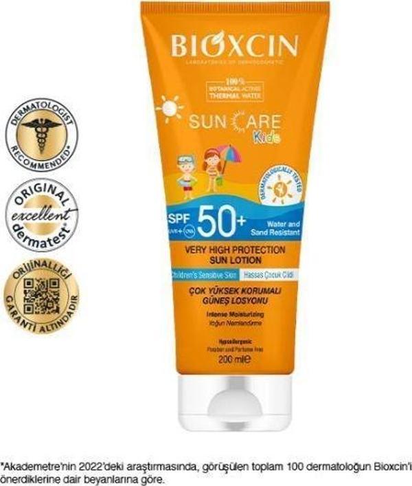 Bioxcin Sun Care Çocuklar İçin Spf 50+ grüneş Kremi 200 ml - Image 1