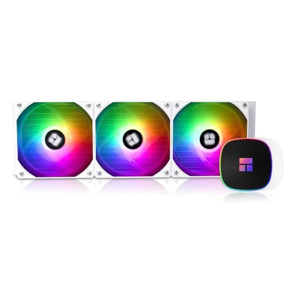 Thermalright Frozen Horizon 360 ARGB White V2 360mm Intel-AMD Uyumlu Beyaz İşlemci Sıvı Soğutucu - Image 1