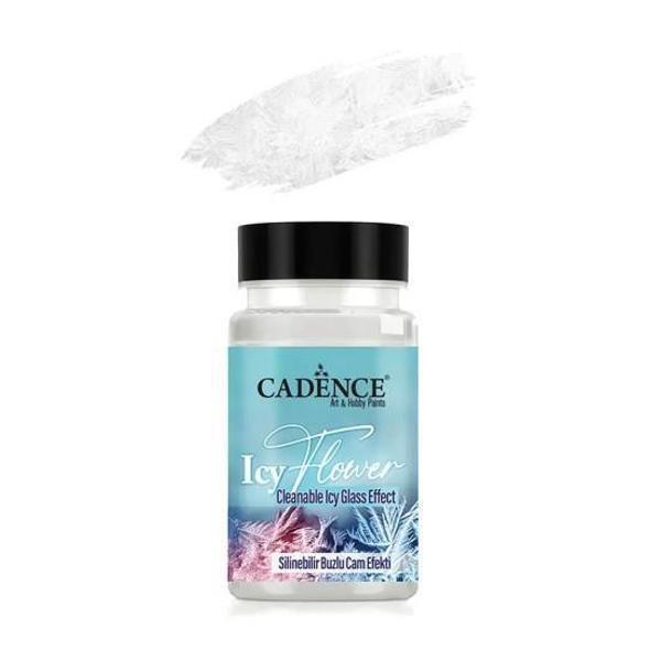 ICY FLOWER SİLİNEBİLİR BUZLU CAM EFEKTİ IF-01 BEYAZ 90ML - Image 1