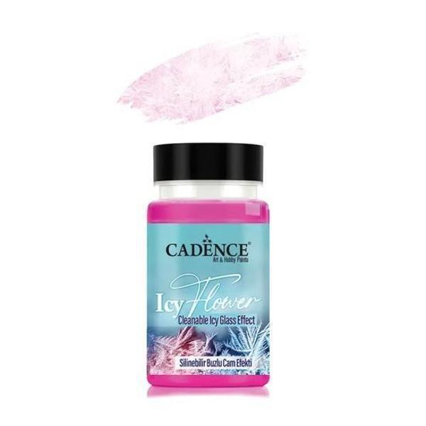 ICY FLOWER SİLİNEBİLİR BUZLU CAM EFEKTİ IF-03 PEMBE 90ML - Image 1