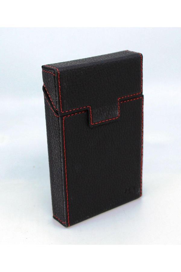 Etaleather > Sigara Kutusu / Kılıfı - Deri Ve El Yapımı - Xlarge / Siyah - Image 1