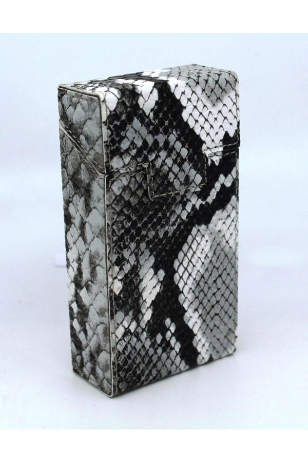 Coolgear > Sigara Kutusu / Kılıfı - Deri Ve El Yapımı - Xxlarge / Yılan - Image 1