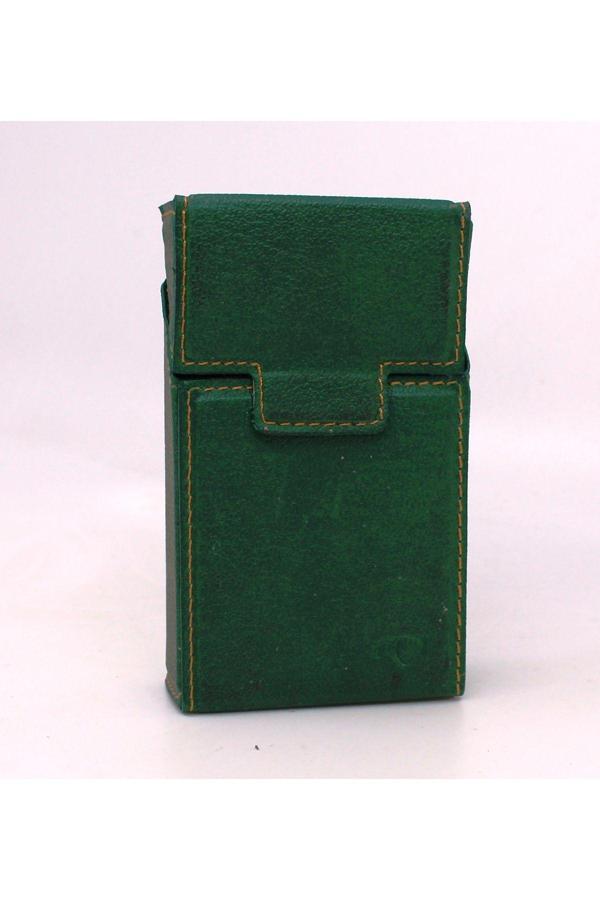 Coolgear Deri Sigara Kutusu - Small Boy / Yeşil - Image 1