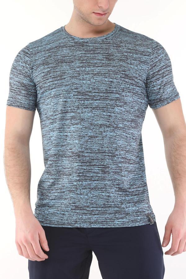 Ghassy Co. Erkek Nem Emici Aktif Gym Fitness Koşu Performans Outdoor Tshirt - Image 1