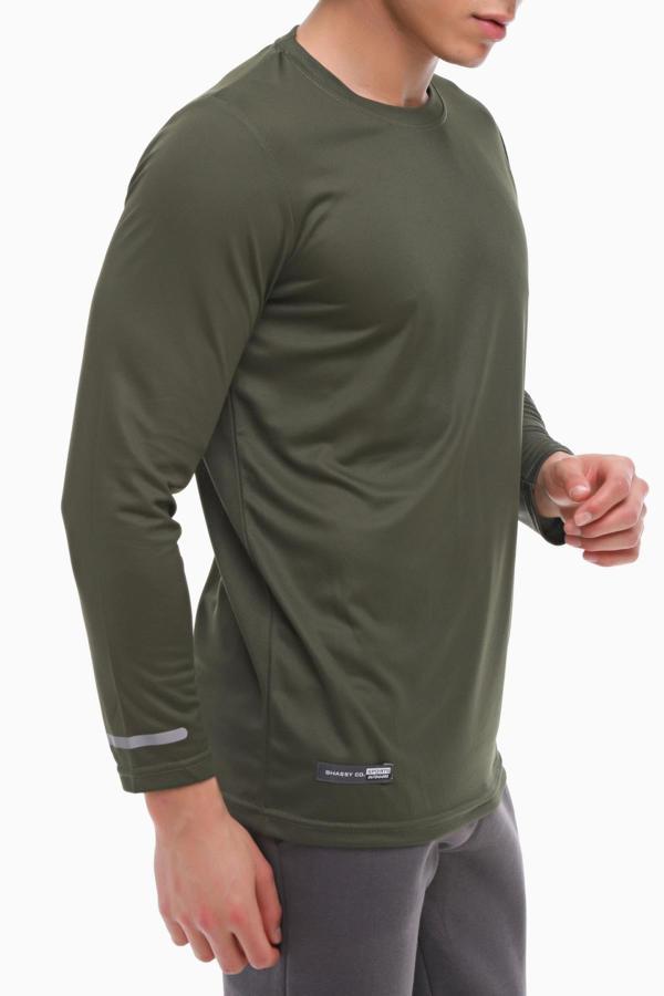 Ghassy Co. Erkek Nem Emici Performans Uzun Kollu Egzersiz Tshirt - Image 1