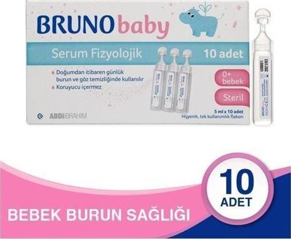 Bruno Serum Fizyolojik 10 Flakon - Image 1