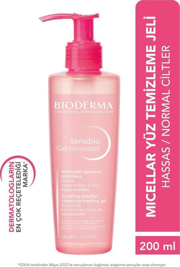 Bioderma Sensibio Foaming Gel 200 ml - Image 1
