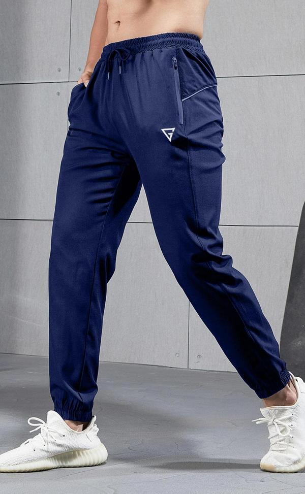 Ghassy Co. Erkek Running Reflektörlü Hızlı Kuruma Koşu Egzersiz Spor Salonu Eşofman Altı - Image 1