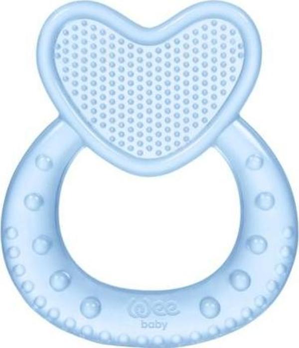 Wee Baby Kalpli Silikon Diş Kaşıyıcı MAVİ - Image 1