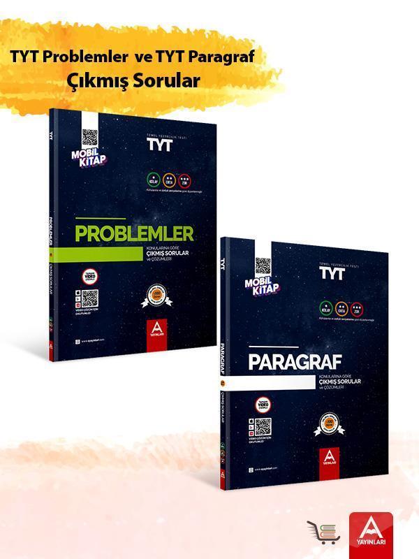 TYT Paragraf ve Problemler Çıkmış Sorular Seti Konularına Ve Zorluk Seviyesine Göre Sıralanmış - A Yayınları - Image 1