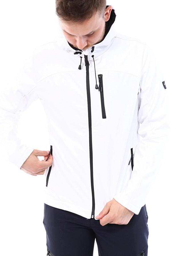 Ghassy Co.Erkek İçi Polarlı Su ve Rüzgar Geçirmez Softshell Spor Mont - Image 1