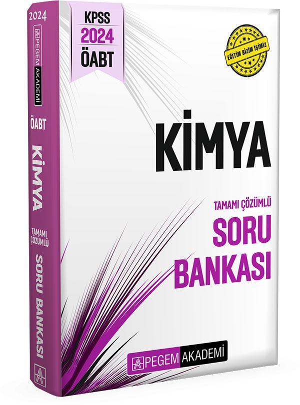 Pegem Akademi Yayıncılık 2024 KPSS ÖABT Kimya Tamamı Çözümlü Soru Bankası - Pegem Akademi Yayıncılık - Image 1