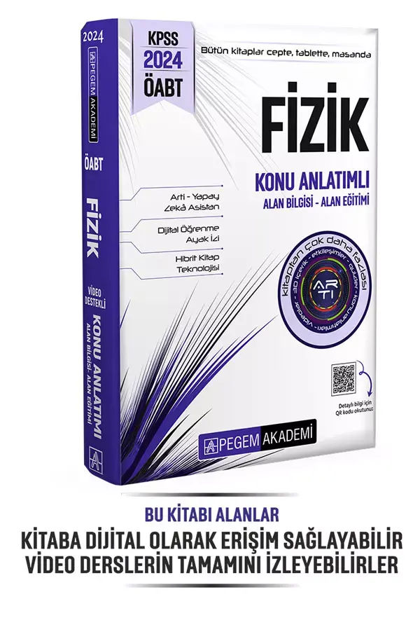 Pegem Akademi Yayıncılık 2024 KPSS ÖABT Fizik Konu Anlatımlı - Pegem Akademi Yayıncılık - Image 1