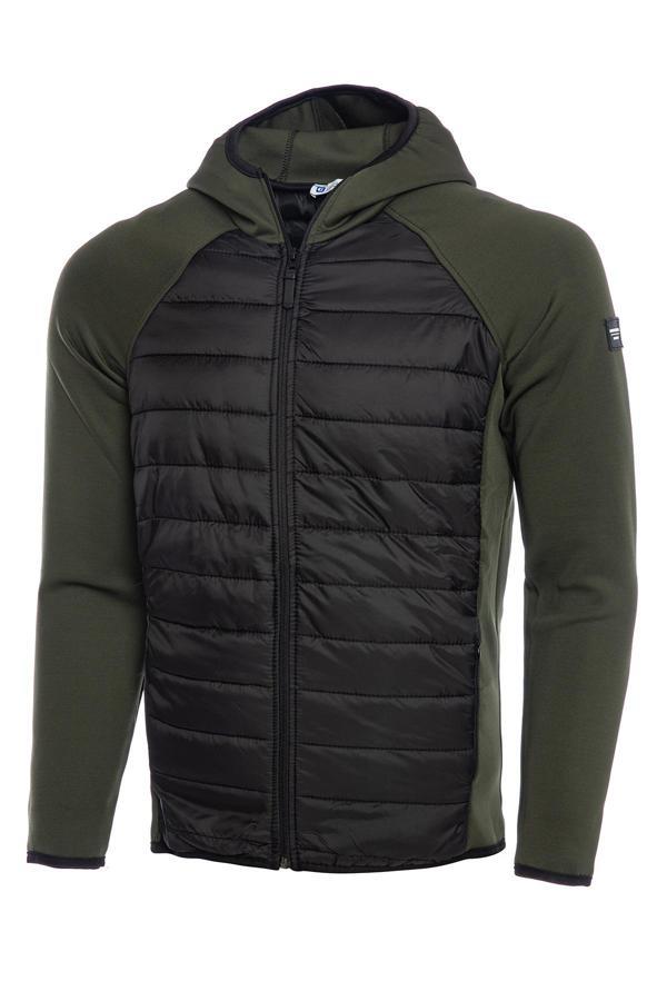 Ghassy Co.Erkek Rüzgara Dayanıklı Kapüşonlu Hafif Şişme Spor Ceket - Image 1