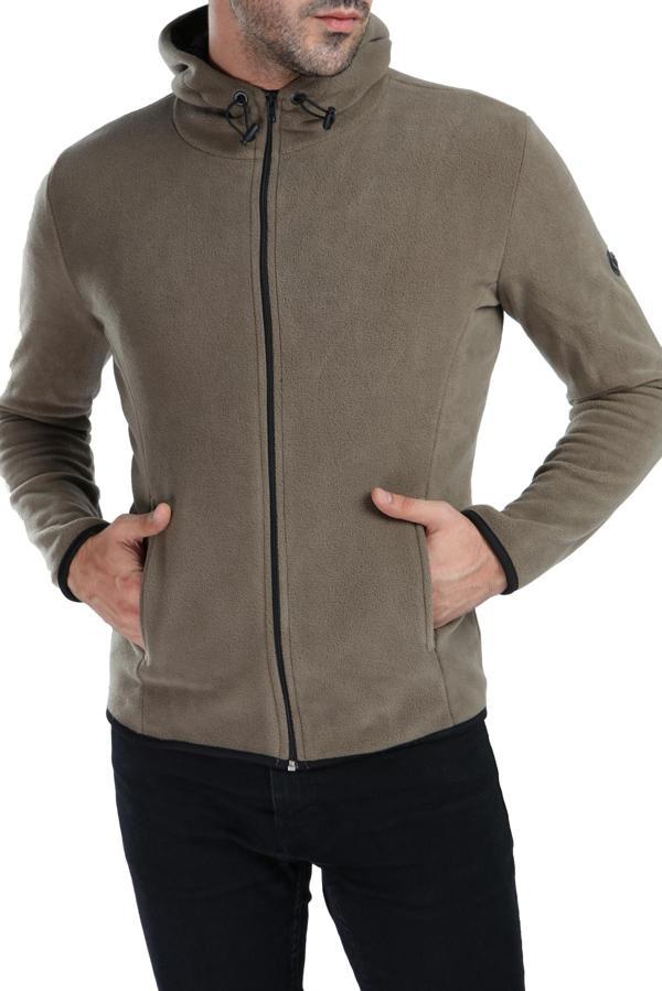 GHASSY CO. ERKEK KAPŞONLU POLAR CEKET - Image 1