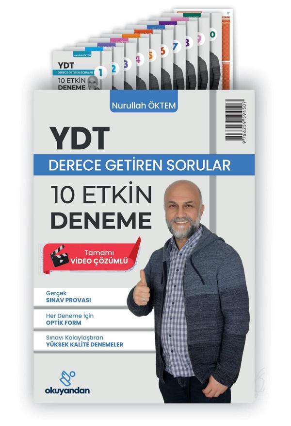 YDT - Derece Getiren 10 Etkin Deneme - Nurullah ÖKTEM - Image 1