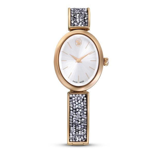 5656851 Swarovski K Crystal Rock Oval:Mb Cry/White/Pro - Image 1