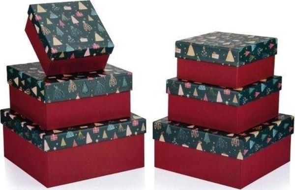 Gıpta Bx9674 Emas Kare 4 No.lu Hediye Kutusu-Yılbaşı - Image 1