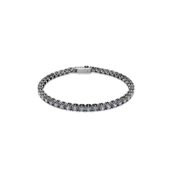 5693928 Swarovski Bilezik Re Matrıx:Tb Rnd Sıvgr/Rus M - Image 1